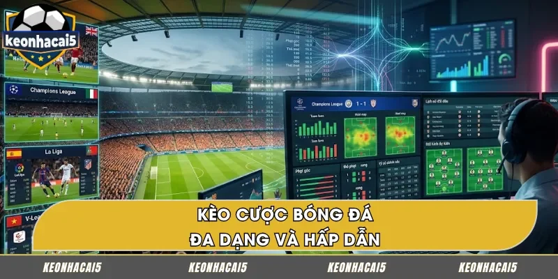 Cá cược bóng đá hấp dẫn được yêu thích