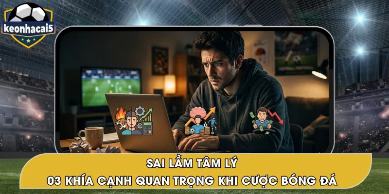 Sai Lầm Tâm Lý – 03 Yếu Tố Cần Chú Ý Khi Cược Bóng Đá