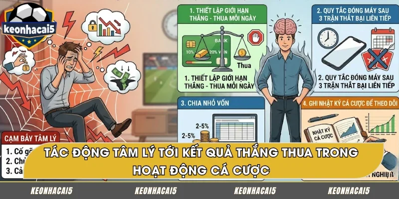 Mức độ chi phối của tâm lý đến kết quả cá cược
