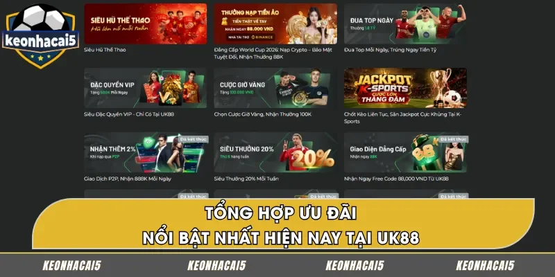 Loạt ưu đãi hấp dẫn với khoản thưởng khủng